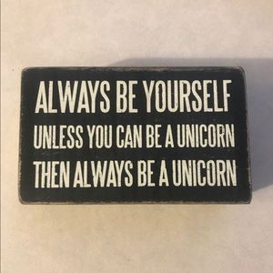 Decorative Unicorn Sign